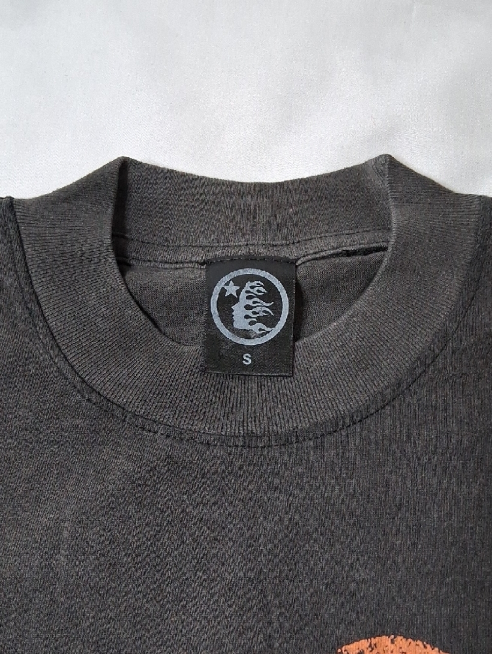 Hellstar Path to Paradise Graphic Short Sleeve Tee - Black & Orange - Picture 4 of 4